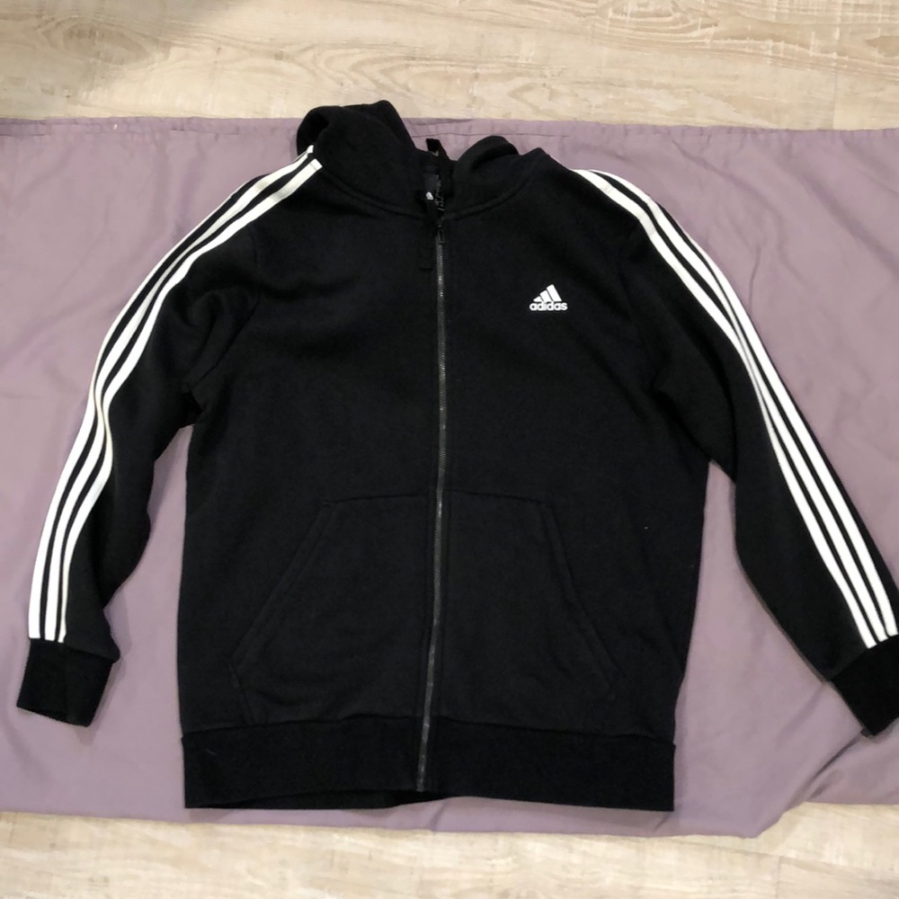 Adidas zip hoodie. Mens XL